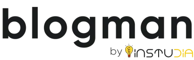 Blogman by instudia logo